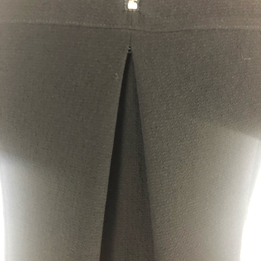 Madewell leather trim black dress S - Picture 6 of 8